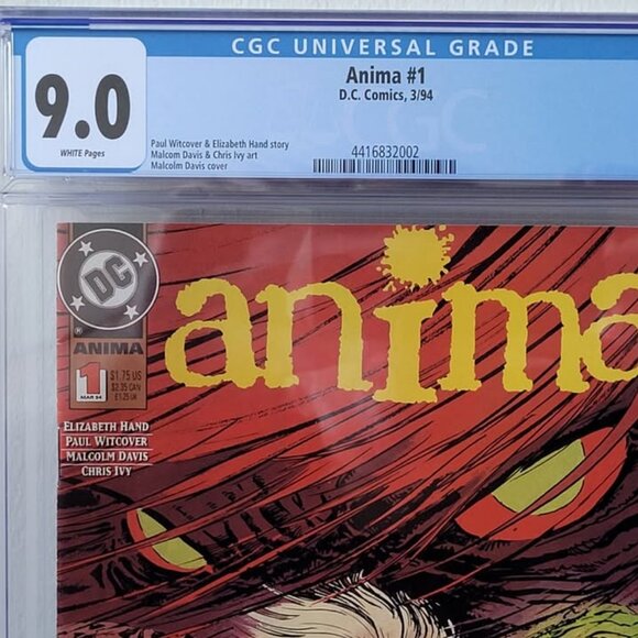 GRADED AND SEALED, 1994 ANIMA COMIC BOOK, ISSUE #1!!! - Picture 4 of 4